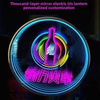 Lumières décoratives LED de style bar pour verre à bière, bar à cocktails, enseigne lumineuse - Bars et pubs chics et créatifs, étanches IP65, 5V/12V