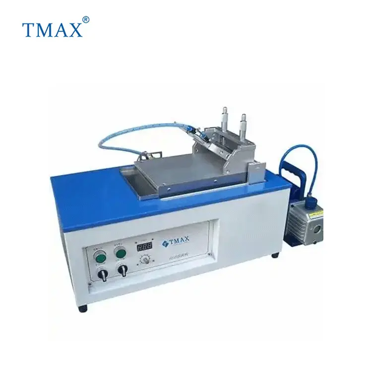 Kompakte tragbare Pulver beschichtung maschine der Marke TMAX mit Vakuum futter, einstellbarer Film applikator