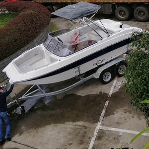 Bateau de pêche récréatif à coque en fibre de verre FLIT 19 pieds 5,8 m, vitesse de navigation, 8 personnes, certification CE - Product Image 6