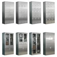 Armoire de stockage de laboratoire robuste pour produits chimiques, verrerie et acier inoxydable, armoires de stockage ESD pour la biomédecine