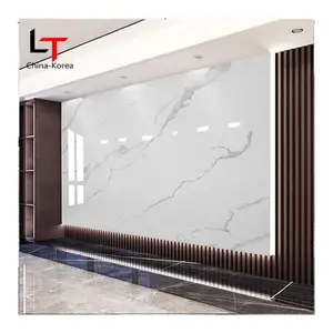 Longtime Good quality plastic flexible poly pvc sheet with marble 3d design pvc marble plastic sheet with uv