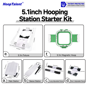 Kit de Inicio Magnético Mighty Frame Hooping Station Board para Máquinas de Bordar <span class=keywords><strong>Janome</strong></span> <span class=keywords><strong>MB4</strong></span> MB4S MB7 MB7S - Product Image 3