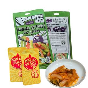 ขนมเอเชียรสเผ็ด ขายส่ง ผักกึ่งสำเร็จรูปจากบุก ฮาลาล ผักกึ่งสำเร็จรูปจากบุก - Product Image 1