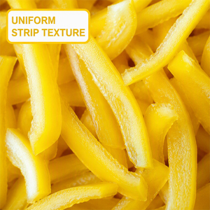 Nouvel Arrivage IQF 100% Naturel, Homologué FDA, Approvisionnement Annuel pour Plats Préparés, <span class=keywords><strong>Légumes</strong></span> Mixtes Surgelés, Poivron Jaune - Product Image 1