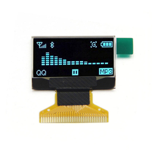 Microtech 12864 Monochrome 0.96 Inch PMOLED Screen IIC/SPI Interface 110 Brightness Panel Mounting -20~+70C Display Module - Product Image 3