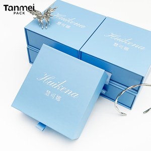 Custom Luxury Personalized Jewelry Packaging <b>Box</b> Sliding Drawer Cardboard Paper <b>Gift</b> <b>Box</b> for <b>Earring</b> Ring Necklace Bracelet - Product Image 2