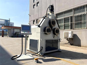 เครื่องรีดแผ่นโลหะอัตโนมัติ CNC 3 ลูกกลิ้ง รุ่น GY100CNC-1A-3 สำหรับเหล็กกล้าไร้สนิมและอะลูมิเนียม เครื่องดัดเหล็กอุตสาหกรรม - Product Image 4