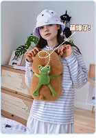 Boneka Hewan Lucu Kartun Katak Kecil Capybara Boneka Plush Grosir Mesin Cakar Mesin Koin Arcade