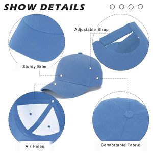 JX Venta al por Mayor de Gorras de Béisbol Deportivas de Alta Calidad de 6 Paneles <span class=keywords><strong>con</strong></span> Logotipo Bordado, Diseño de Imagen Impresa, Tela Común, Unisex para Adultos - Product Image 6