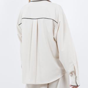 Conjunto de Dos Piezas de Lino y Algodón de Verano para Mujer, Pantalones Holgados, Conjunto de Lino de Dos Piezas de Alta Calidad - Product Image 3