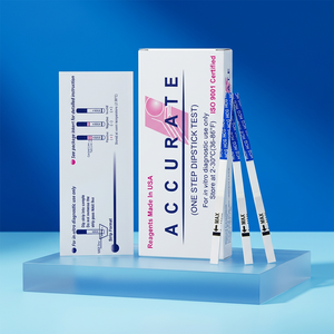 DEEPBLUE - Kits <span class=keywords><strong>de</strong></span> <span class=keywords><strong>Prueba</strong></span> <span class=keywords><strong>de</strong></span> <span class=keywords><strong>Embarazo</strong></span> en Orina para Detección Temprana <span class=keywords><strong>de</strong></span> Fertilidad, Tiras Reactivas <span class=keywords><strong>de</strong></span> HCG, <span class=keywords><strong>Prueba</strong></span> Rápida, Autoevaluación Manual, CE 99.5% - Product Image 1