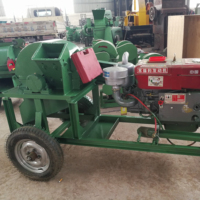 Broyeur de bois multifonctionnel pour la fabrication de sciures de bois Bûches de bois Broyeur de grains de branches