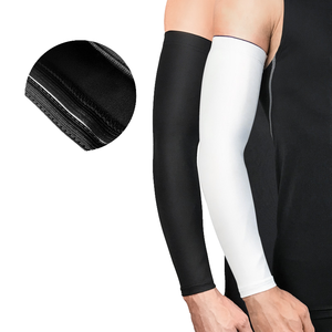 Manchons de compression élastiques unisexes pour la course et le cyclisme – Protection sportive antidérapante en polyester pour le mollet et la tibia - Product Image 2