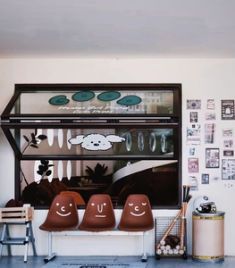 Thiết kế hiện đại hợp kim nhôm dọc cửa sổ Bifold đẩy cửa sổ gấp cho nhà bếp khách sạn phòng tắm - Product Image 2