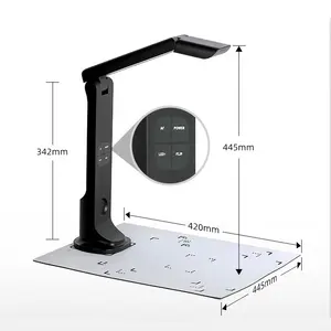 모바일 HD USB A3 8/16 만 픽셀 저소음 자동 초점 휴대용 문서 카메라 책 스캐너