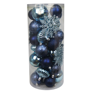 40CT <span class=keywords><strong>5</strong></span>-10CM 장식 크리스마스 장식 싸구려 PS 크리스마스 공 및 트리 장식품 - Product Image 2