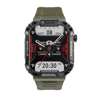 Reloj Inteligente para Hombre MK66 para Deportes al Aire Libre con Llamadas BT, Pantalla de 1.85 Pulgadas, Batería Grande de 400mAh, Resistencia al Agua IP68 y Rastreador de Fitness
