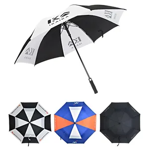 LOTUS G4Free Manufacturer Wholesale 27/30/34 inch Large Windproof Logo Prints Luxury Promotional Branded Custom Golf Umbrella