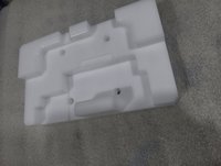 Support CNC personnalisé en POM blanc, Delrin, acier usiné, aluminium, laiton, alliage de cuivre, tournage, fraisage, perçage, électroérosion à fil, OEM, ODM