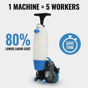 Fregadora de Pisos Inalámbrica CleanHorse <span class=keywords><strong>K3</strong></span> Mini de 650W de Alta Potencia, 90 Minutos de Autonomía, para Gimnasios, Hospitales y Cafeterías - Product Image 4