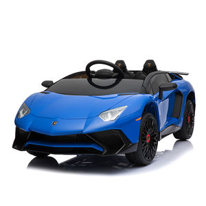 Mobil Listrik Anak Lamborghini Berlisensi 12V Baterai Dua Pintu 2 Kursi Remote Control Mobil Listrik Anak - Product Image 3