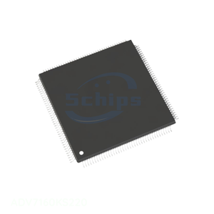 Electronic Ic Components ADV7160KS220 Chip 160 BQFP Original IC DAC VIDEO COLOR 96BIT 160MQFP - Product Image 1