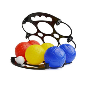 Palla da <span class=keywords><strong>Bocce</strong></span> in <span class=keywords><strong>plastica</strong></span> per bambini e adulti all'aperto portatile con custodia - Product Image 4