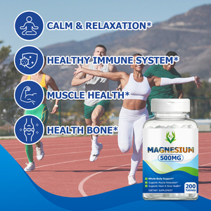 Factory Supply 500mg Magnesium Tablets Improve Muscle Relaxation Promote Heart Health Magnesium <b>Supplement</b> Bone Support Tablets - Product Image 6