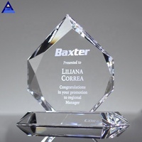 Carte de cristal transparente, pierre, vente en gros,