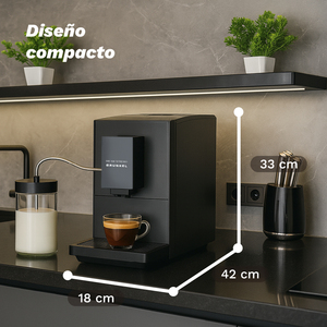Cafetera espresso DreamCafesso Grunkel de 20 bares, súper automática, con espumador de leche para uso doméstico. - Product Image 2