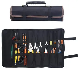 Nouveau Multifonction Clé Pliante Sac Fourre-Tout Organisateur Outil Rouleau Portatif De Stockage Organisateur Support Outils de Poche Poche