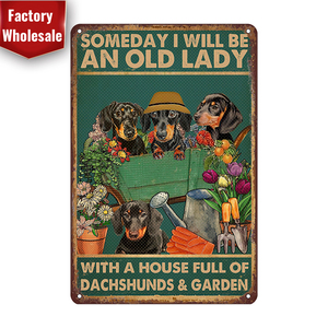 Carteles de Metal Retro Vintage para colgar jardinería familiar perro de bolos piloto billar jugando tambores senderismo-carteles de hojalata motivacionales - Product Image 2