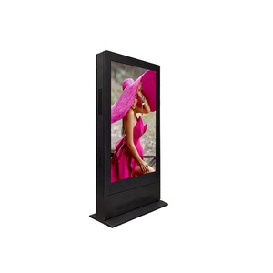 75 inch dọc LCD quảng cáo ngoài trời Màn hình kép kỹ thuật số Totem hai bên ngoài trời không thấm nước đôi bên kỹ thuật số biển - Product Image 3