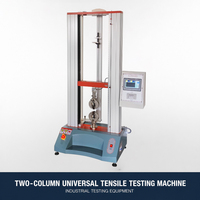 Máquina de Prueba de Tensión con Pantalla Táctil, Equipo Universal para Pruebas de Materiales, Prueba de Resistencia al Desgarro y Desprendimiento, Plástico, Goma, Tela, ASTM D638