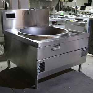 Grande cuisinière électromagnétique en acier inoxydable nouvel état fournitures d'hôtel et de restaurant pour restaurant et cantine - Product Image 3