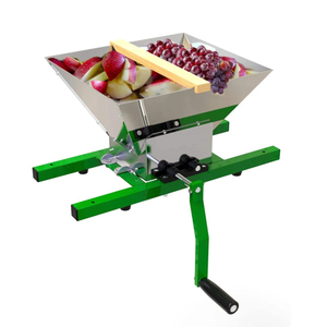 เครื่องคั้นน้ำผลไม้แบบมือหมุน 7 ลิตร ขนาดใหญ่ สแตนเลส พกพาสะดวก สำหรับบดผลไม้ คั้นน้ำผลไม้ ทำไวน์และไซเดอร์ - Product Image 3