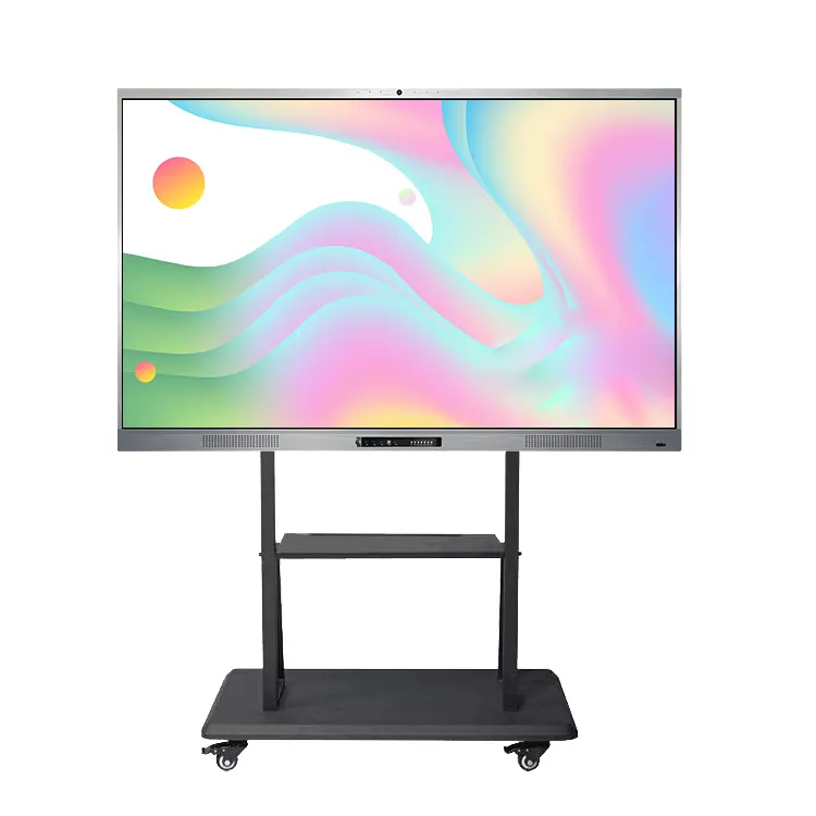 Thâm Quyến Nhà Máy 75 Inch UHD Ngón Tay Cảm Ứng Tương Tác Bảng Kỹ Thuật Số Bảng Thông Minh