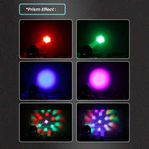 Lampu Sorot disko LED, 19X40W mata lebah RGBW 4-in-1 perbesaran kepala cuci lampu LED DMX512 efek panggung disko DJ untuk pernikahan - Product Image 5