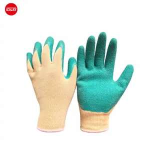 Sicherheits arbeits handschuhe Latex-Tauch handschuhe für die LKW-Reparatur Rutsch fester Crinkle-Latex schutz