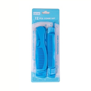 Lot Maison de 12 Pièces en Plastique, Peignes de Coiffage Multi-Usages Direct Usine, Peignes Démêloirs pour Usage Domestique et Professionnel - Product Image 3
