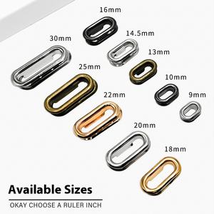 Ojetes Metálicos en Forma de U, Ovalados, Rectangulares y en Forma de Huevo <span class=keywords><strong>para</strong></span> Prendas, <span class=keywords><strong>Calzado</strong></span>, Cinturones y Bolsas de Papel, al por Mayor y en Existencia - Product Image 4