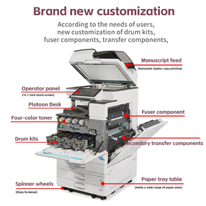 Stampante Multifunzione Digitale a Colori Usata di Alta Qualità, Modello 5573 A3 ad Alta Velocità con Funzioni di Copia, Scansione e Fax - Product Image 5