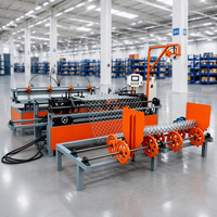 Machine semi-automatique de fabrication de grillage diamanté, équipement universel pour grillage à mailles losangées, en acier inoxydable, haute capacité