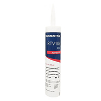 Adhésif silicone rouge haute température Momentive RTV106 RTV103, pâte RTV-106 conforme à la FDA pour le collage industriel électronique