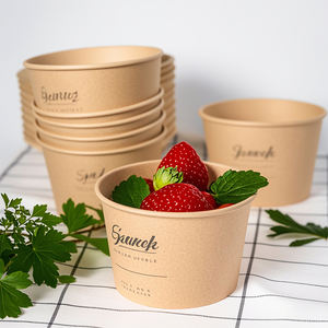 Logo personnalisé Emballage alimentaire Repas pour enfants Célèbre Biscuit Poulet frit Ailes de rôti Seau en papier Côtés pépites Boîte à pignon - Product Image 2