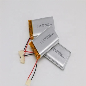 650mAh 802040 <span class=keywords><strong>3</strong></span>,7 V flat smallest graphene polymer lithium ion battery pack cell ion for Bluetooth headset with KC - Product Image 6