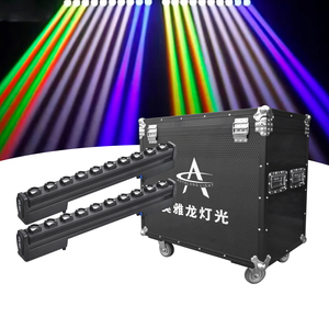 Barre de lumière LED mobile à faisceau 10 yeux 40W RGBW 4-en-1, 3 °   Projecteur à tête mobile DMX512 à faisceau étroit pour DJ, discothèque et éclairage de scène - Product Image 3