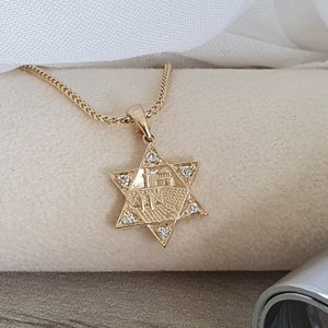 Venta al por mayor nueva tendencia ESTRELLA <span class=keywords><strong>DE</strong></span> David joyería collar con diamantes <span class=keywords><strong>Jerusalén</strong></span> colgante 316l collar <span class=keywords><strong>de</strong></span> acero inoxidable para las mujeres - Product Image 6