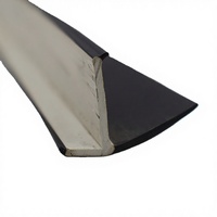 Bandes d'étanchéité en caoutchouc PVC personnalisées en forme de J et de H pour portes de conteneurs de camions, couleurs et dimensions sur mesure