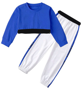 Vêtements Tie Dye pour filles de 10 ans, ensemble 2 pièces, haut court + pantalon, 18 mois - 14 ans, enfants - Product Image 6